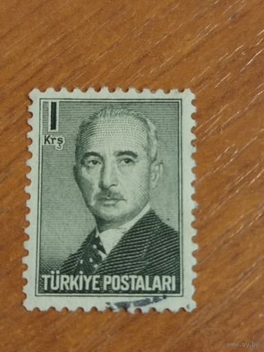 1948 Турция Исмет Иненю 2-й президент (2-5)
