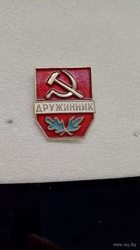 Дружинник красный.