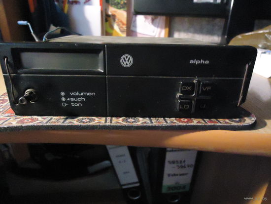 Винтажный приёмник альфа для фольксваген