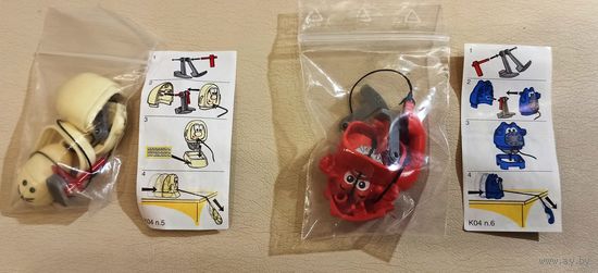 Фигурки киндер. Игрушки разных серий, Лот 3