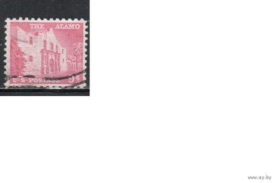 США-1954, (Мих.664), гаш. , Стандарт, Архитектура,