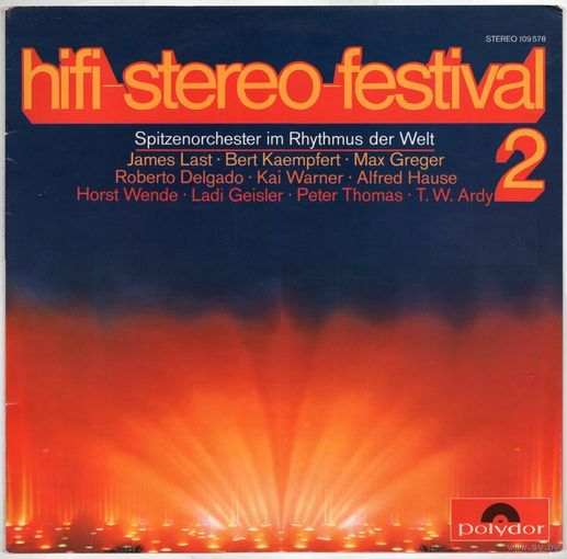 LP Hifi-Stereo-Festival 2 (James Last, Bert Kaempfert, Max Greger, Kai Warner, Roberto Delgado, Peter Thomas і іншыя)