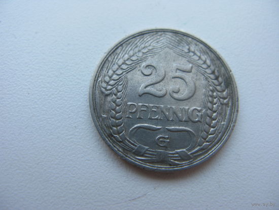 25 пфеннигов 1911