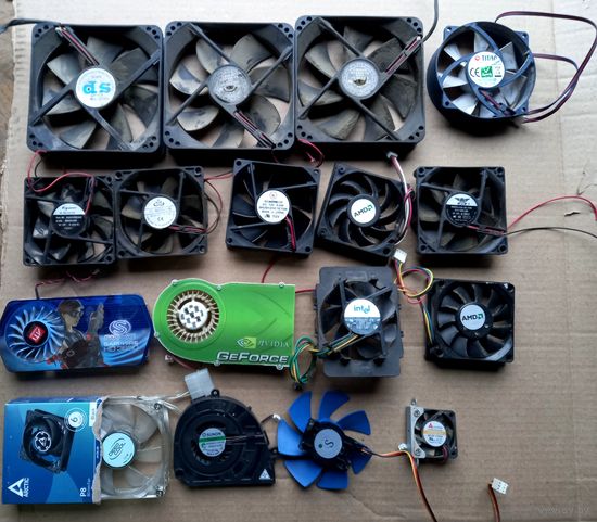 Кулеры 17 штук
