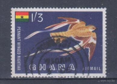 [346] Гана 1959. Фауна.Птицы. Гашеная марка.