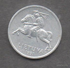 Литва. 1 цент 1991