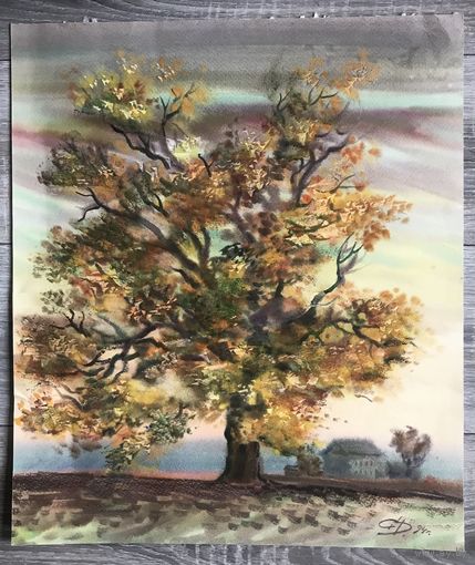 С.Доморад. Акварель