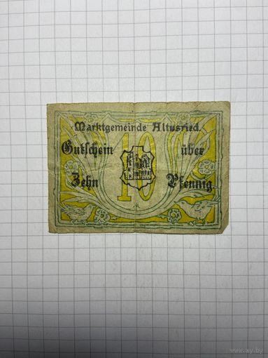 Нотгельд 10 пфеннигов Германия-3012