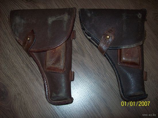 2 кобуры одним лотом.кожзам.