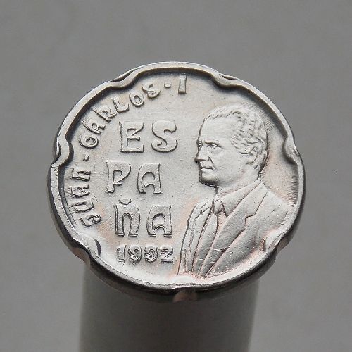 Испания 50 песет 1992 XXV летние Олимпийские Игры, Барселона 1992 /Король Хуан Карлос I/