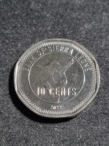 Сьерра-Леоне 10 центов 2022 Unc