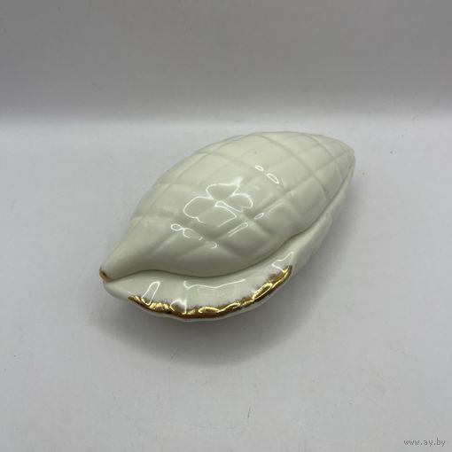 Шкатулка фарфоровая Ракушка. Франция. Арт 3589