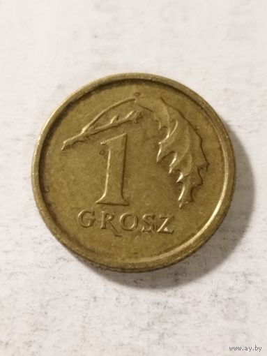 Польша 1 грош 2015
