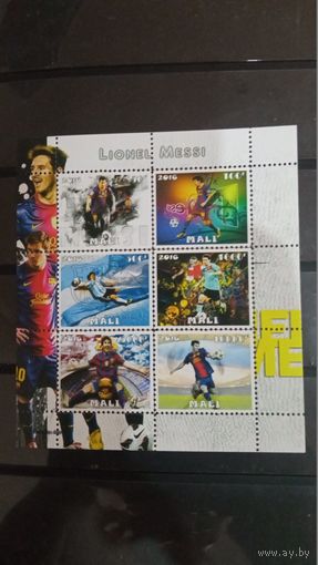 БЛОК ФУТБОЛ  ЧЕМПИОНАТ МИРА СПОРТ    MNH