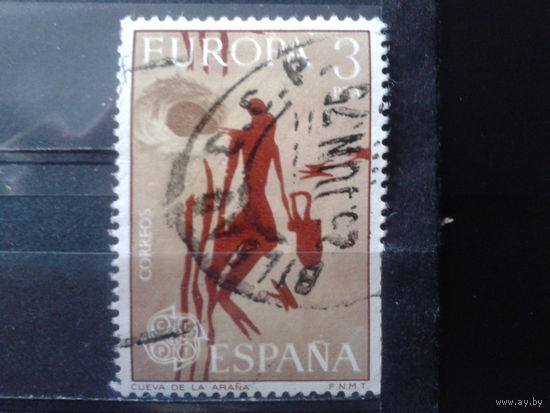 Испания 1975 Европа, наскальная живопись