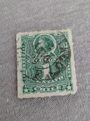 Чили (1878-1883) Колумб. 1 сентаво