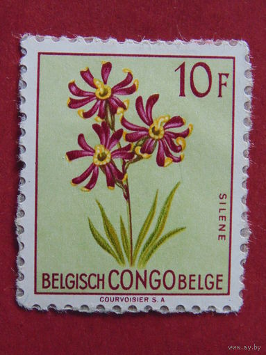 Бельгийское Конго 1952 г. Флора.