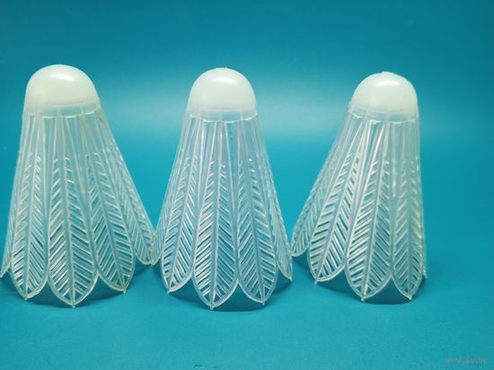 Воланчик для бадминтона СССР. 3-шт.