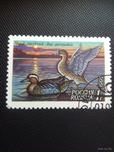 Россия. Чирок. 1992г. гашеная