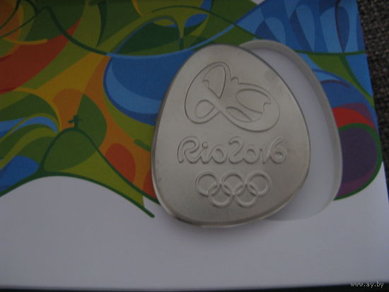 Медаль летних олимпийских игр в Рио 2016 официальная