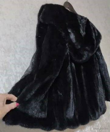 Furs BY Bohing. НОРКОВАЯ "АВТОЛЕДИ". Р-44. ДЛИНА - 72 см. МЕХ - ЛЮКС!