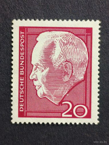 Германия 1964. Генрих Любке