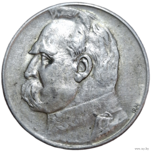 5 злотых 1934 легионер блеск