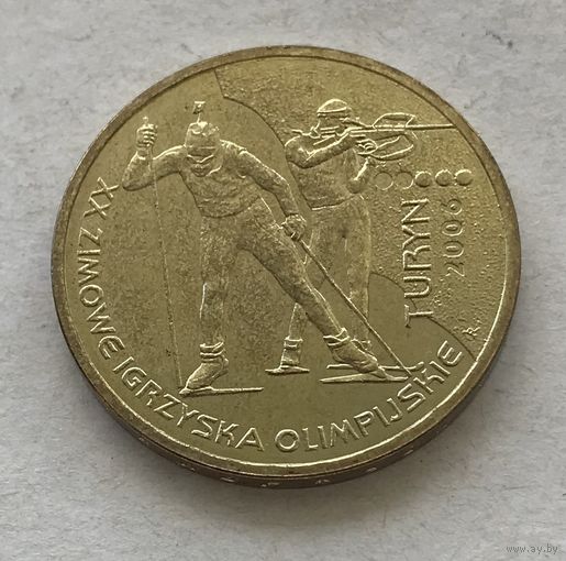 Польша 2 злотых 2006 - XX зимние Олимпийские игры, Турин 2006
