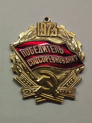 Победитель соцсоревнования 1973 г.