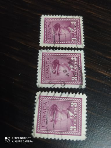Канада 1943 г. король Георг VI.
