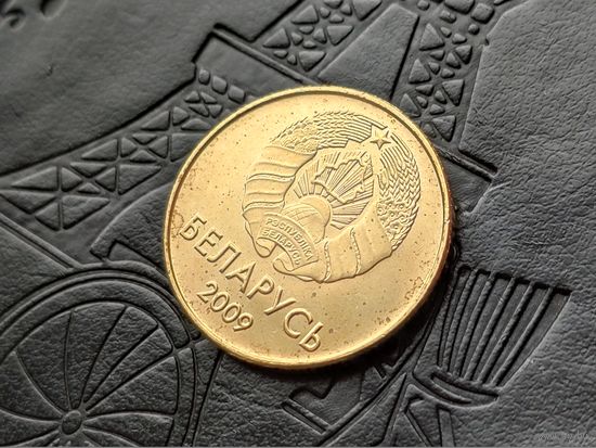 Республика Беларусь (РБ). 20 копеек 2009. Брак, засорение штемпеля аверса + расколы. (1). Торг.