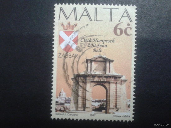 Мальта 1997 герб Заббара