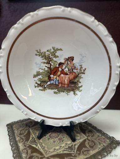 Огромное блюдо, Европа, клеймо, много лотов с рубля