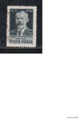 Польша-1950,(Мих.546) гаш., Личности, Политик(одиночка)