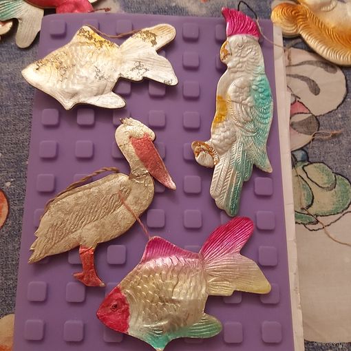 Картонаж ёлочная игрушка