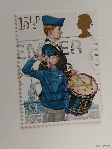 Великобритания 1982.  75 лет скаутингу