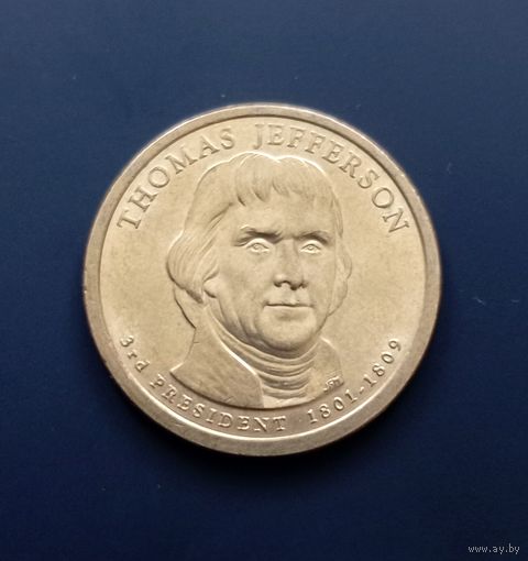 1 доллар США, Томас Джефферсон