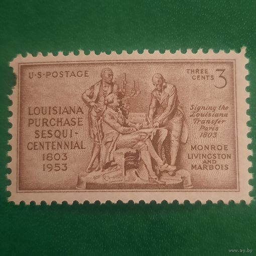 США 1953. 150 летие покупки Луизианы. Полная серия