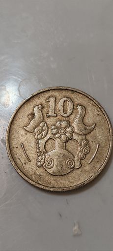 Кипр 20 центов 1983