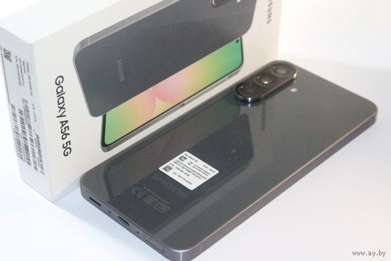 Новый Samsung Galaxy A56 SM-A566E 8GB/128GB (черный), гарантия до 29.03.2026