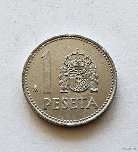 Испания 1 песета, 1989