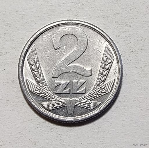 Польша 2 злотых, 1989
