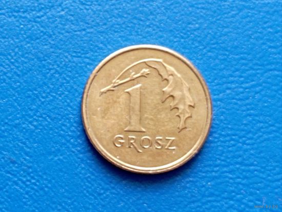 Польша. 1 грош 2024. UNC