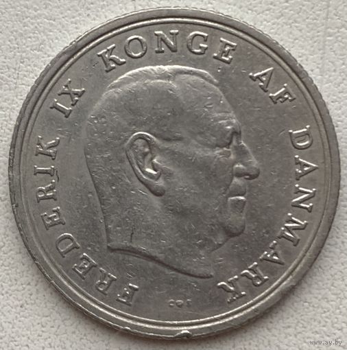 Дания 1 крона 1965 г.