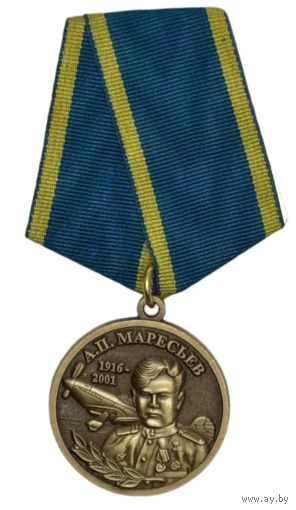 Медаль За верность авиации А.П. Маресьев
