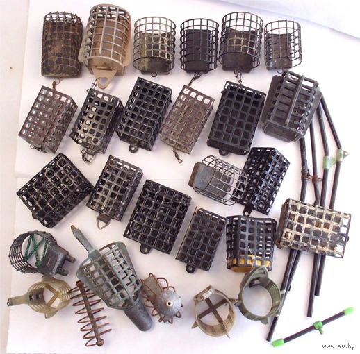 Набор Кормушка Ловля на фидер 27 шт одним лотом