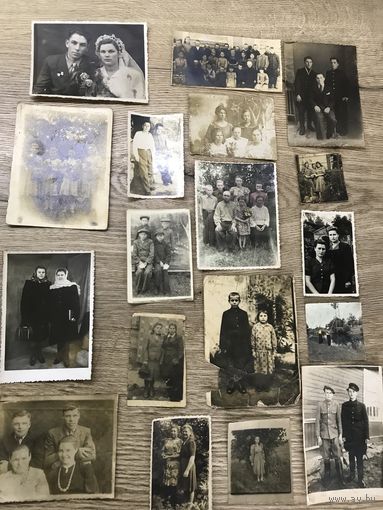Фото 1930-50-е годы.цена за все.