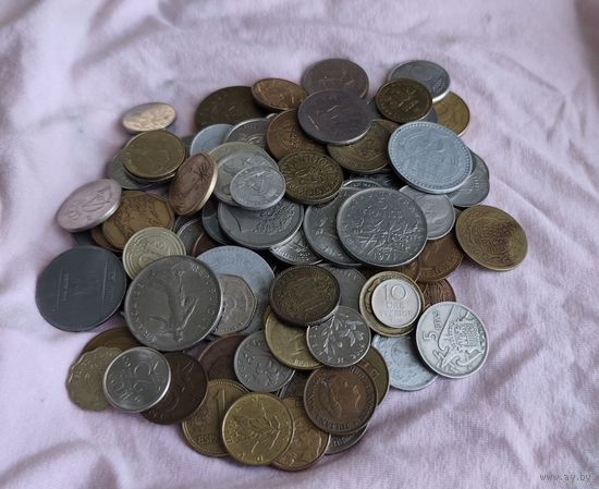 Лот из 110и монет