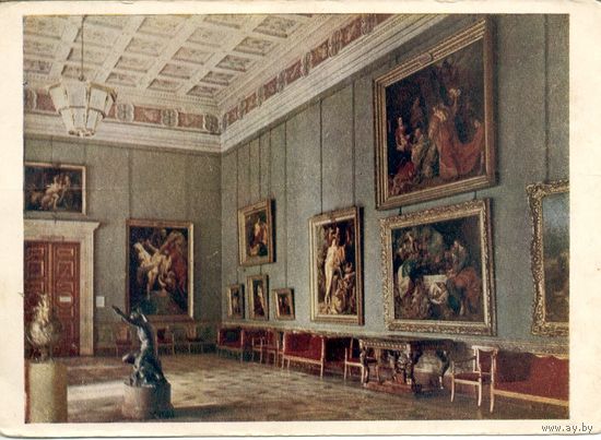 Чистая открытка СССР. Гос. Эрмитаж. Фото Гасилова и Булгакова. 1951