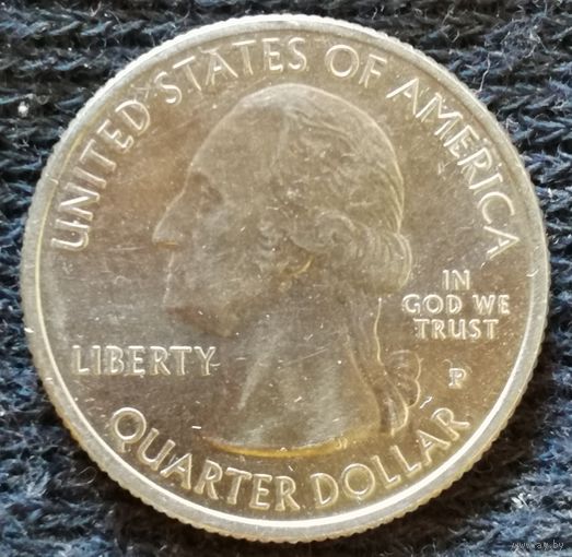 США 1/4 доллара, 2016 Национальный исторический парк Харперс Ферри Отметка МД: "P" - Филадельфия, KM# 637